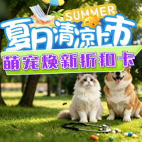 聚合·云南萌宠洗美折扣卡 萌宠焕新折扣卡